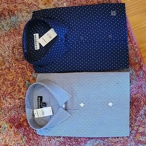 Men's Express dress shirts